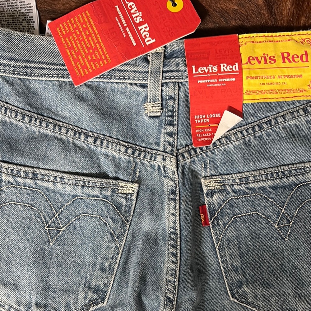 Levi's Light Blue Denim Jeans with Red Tag